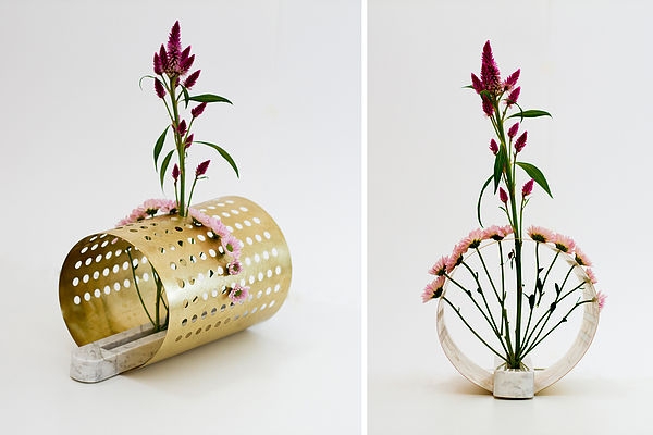 「茎や葉」まで楽しめる花器