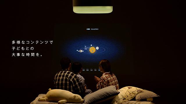 最幸の休日をつれてくる、「照明×プロジェクター×スピーカー」。