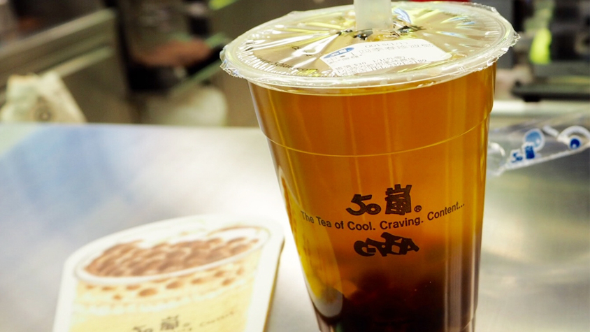 台北のドリンクスタンドでは、「イーハオ!」と言えば間違いない。