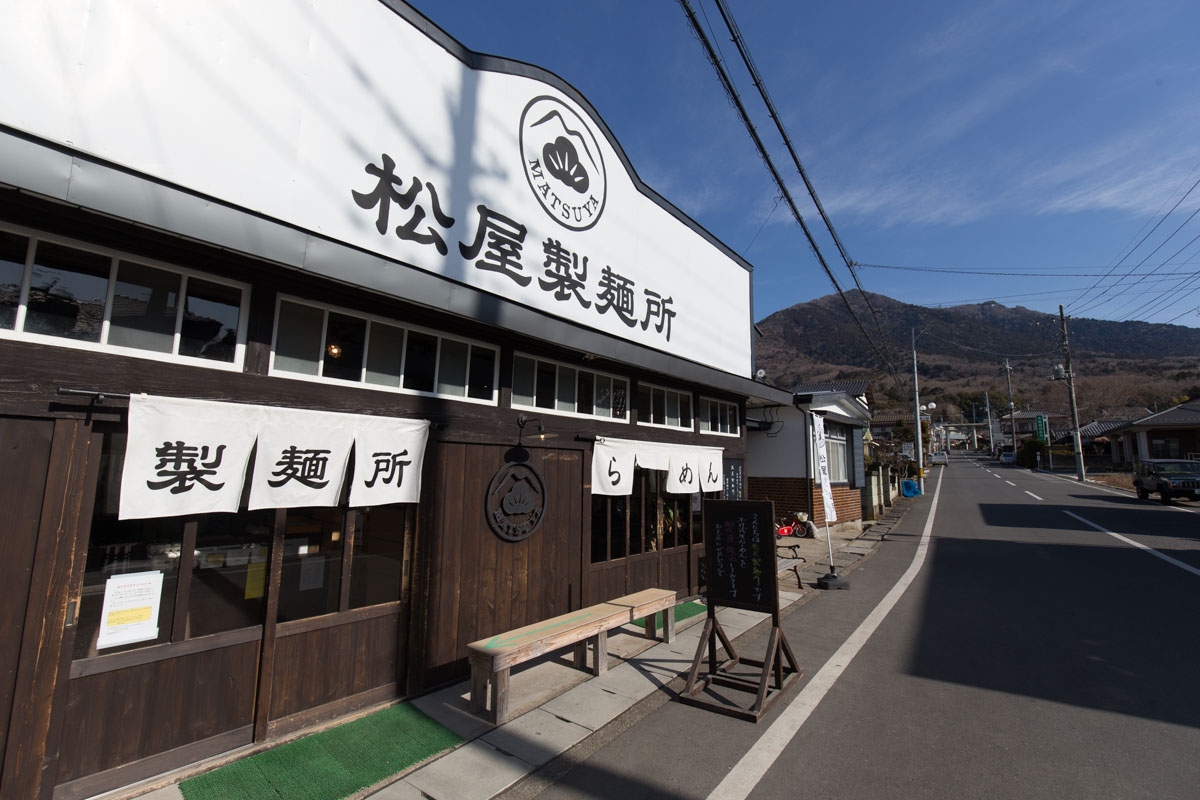 ラーメン屋じゃない。つくばにある製麺所の“試食コーナー”です