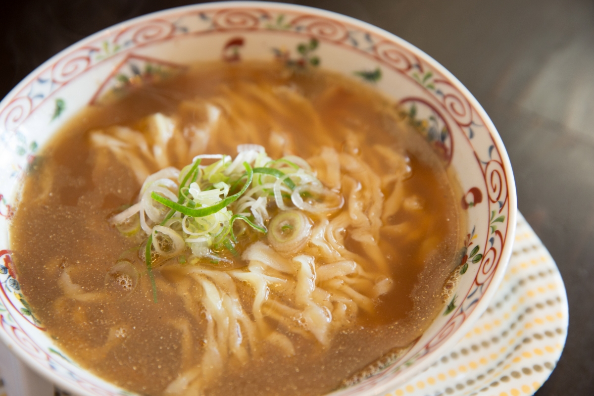 ラーメン屋じゃない。つくばにある製麺所の“試食コーナー”です