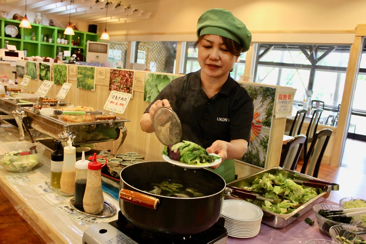 ただのビュッフェじゃない。「野草」がお腹いっぱい楽しめるカフェ