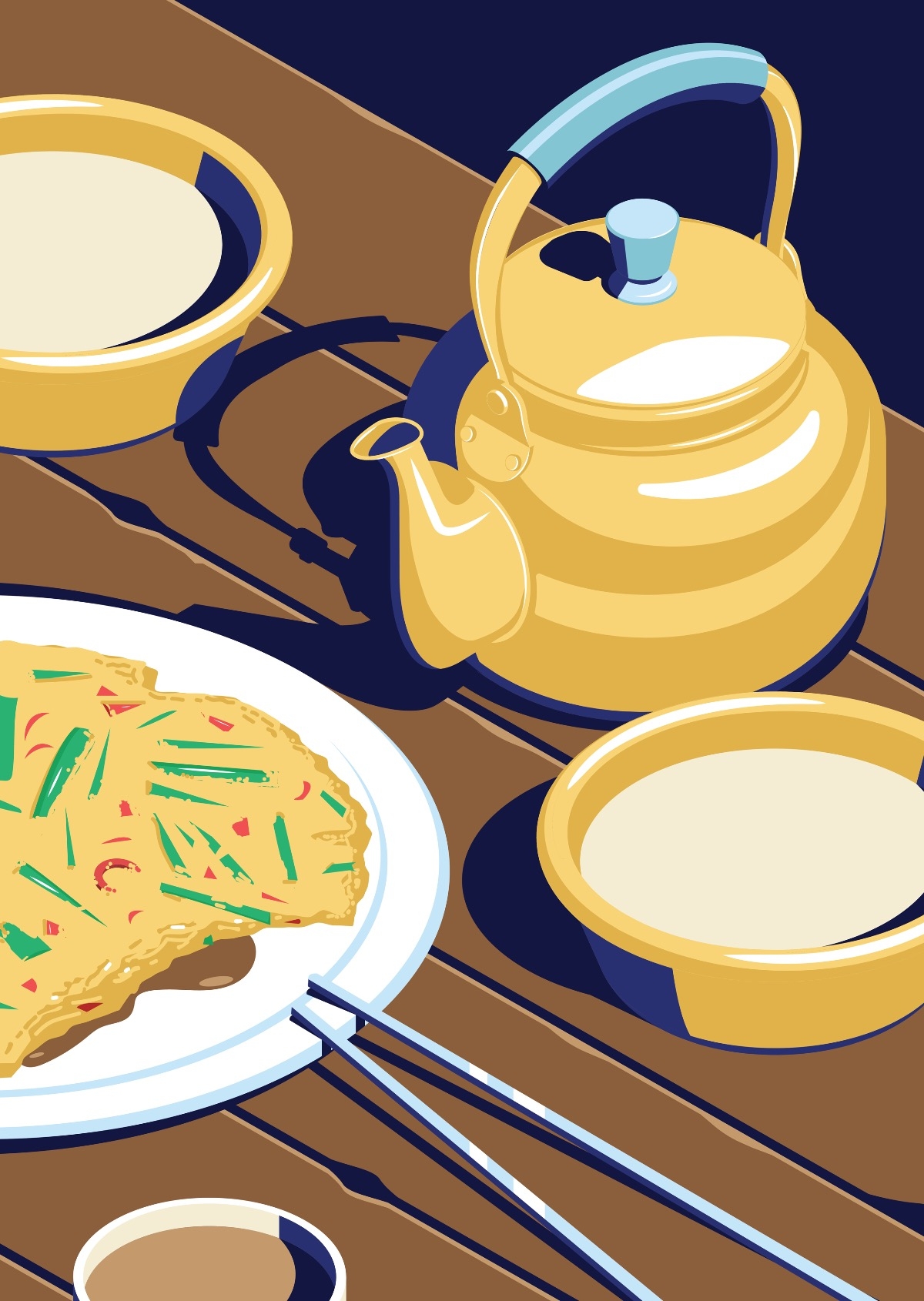 食べて飲んで、また食べて。ソウルの夜は終わらない