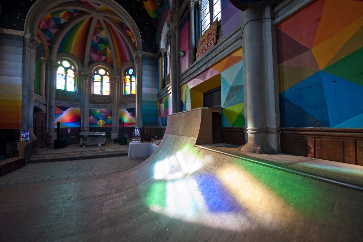スケートパークへと姿を変えた教会「La Iglesia Skate」