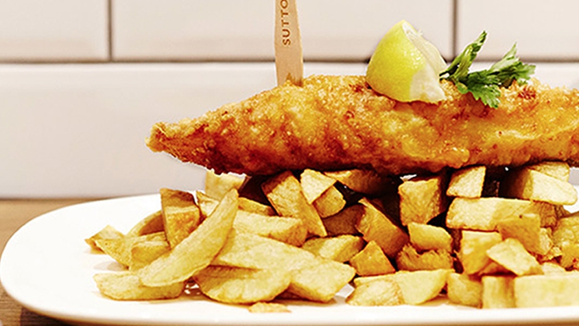 ロンドンでヴィーガン用フィッシュ＆チップスが食べられるレストラン