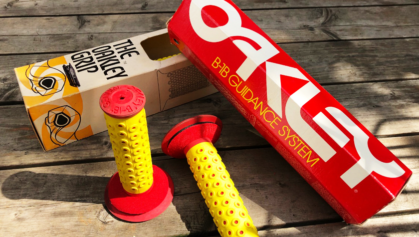 OAKLEY B-1B grip グリップ 未使用 BMX Oakley B1B Bmx Handle