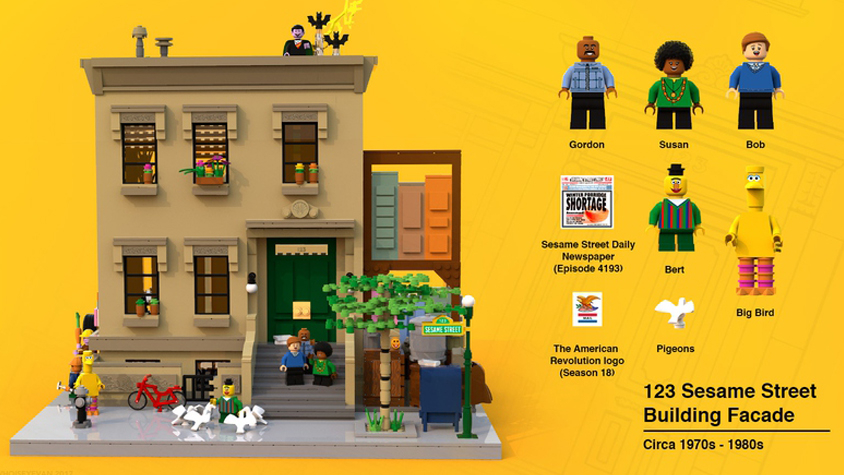 LEGO ✕ セサミストリート、商品化決定！ | TABI LABO