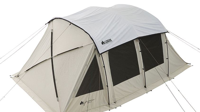 夏キャンプのマストアイテム テントに被せて室内を快適にするシートが登場 Tabi Labo