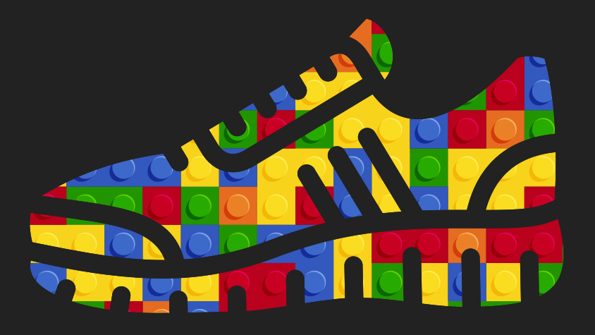 アディダス」が「LEGO」とコラボしたスニーカーを発表！ブロックも付属 
