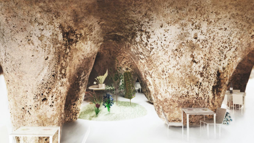 世界が注目する建築！「洞窟レストラン」が日本に誕生