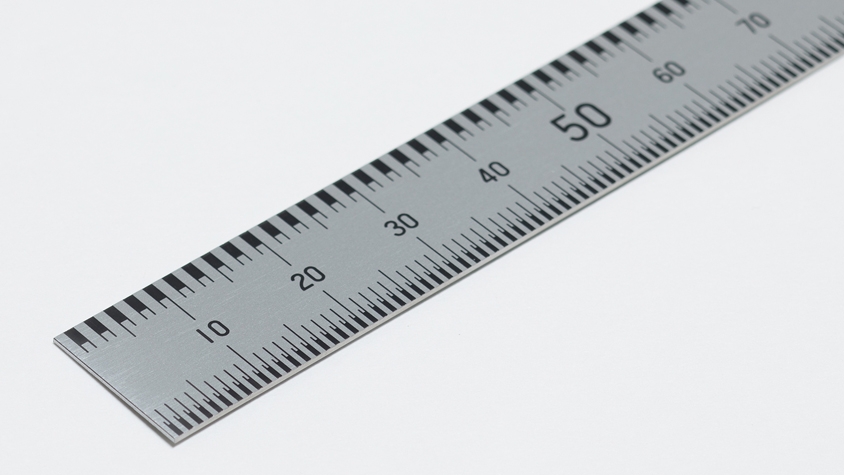 超正確 幾何学的にデザインされた 本当の定規 Tabi Labo