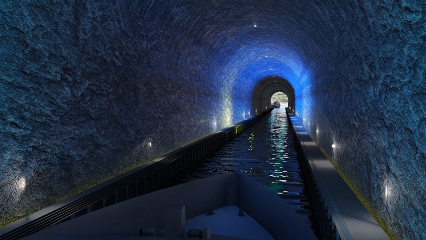 世界初？船舶用の巨大トンネルが2022年建設予定！