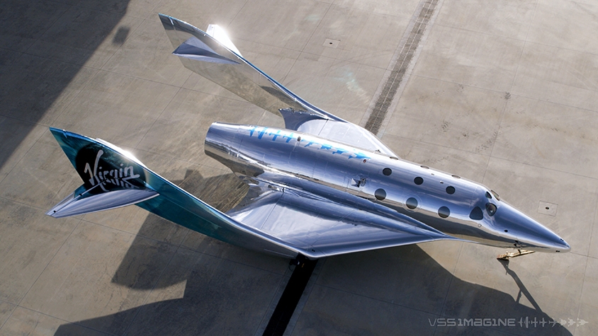 鏡張りの宇宙船「VSS Imagine」がお披露目！ | TABI LABO
