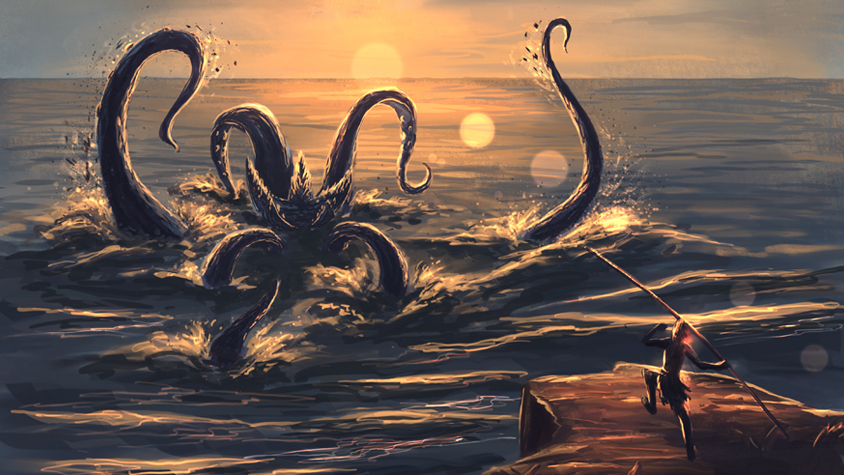 カメラが捉えた 光なき闇の魔王 ダイオウイカ Tabi Labo