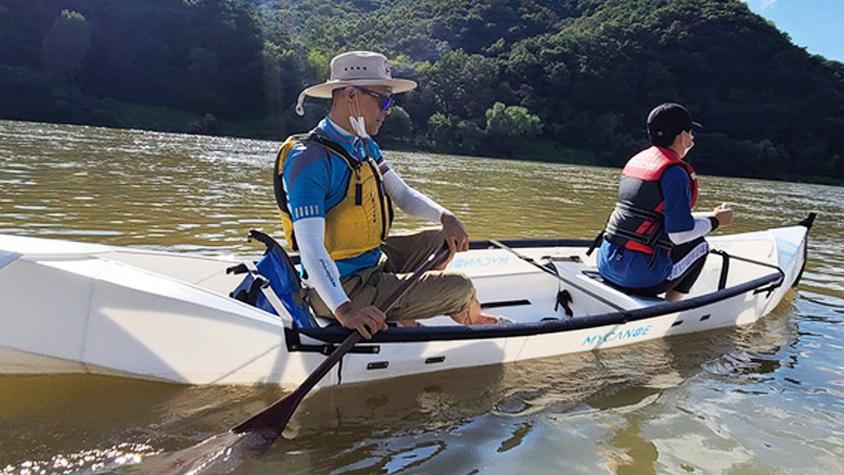 訳あり‼️折り畳みカヌー 無 マイカヌー MYCANOE ソロ2