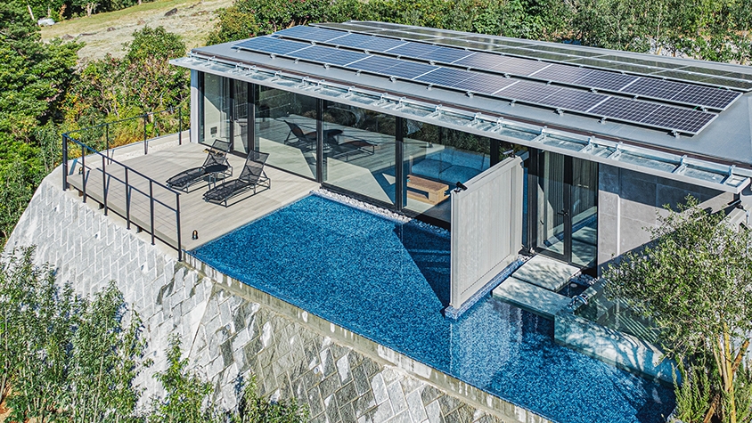 12/10オープン、完全オフグリッド型でインフラ不要の1日1組限定絶景宿