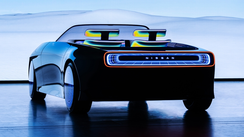 日産」がEVオープンカー「Max-Out」の実車をイベント「Nissan FUTURES
