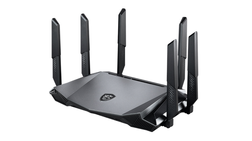 MSIからWi-Fi6対応のゲーミングルーター「RadiX AX6600 Wi-Fi 6 トライ