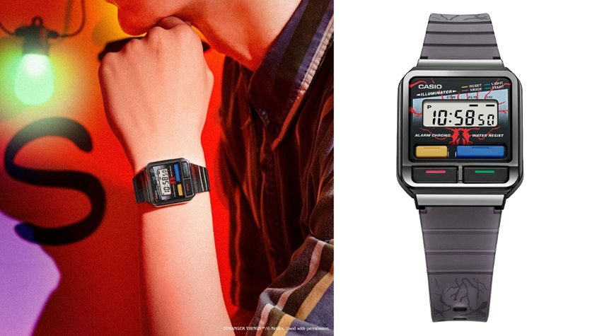 カシオ×ストレンジャー・シングス」のレトロな80年代風デジタルコラボ