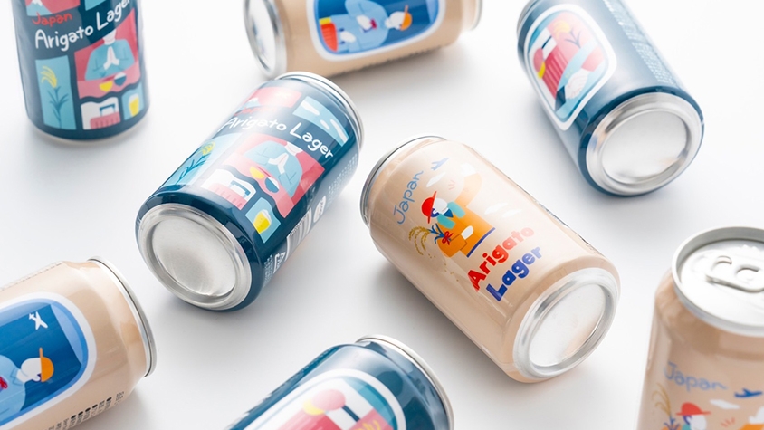 日本航空×UTAGE BREWING」JAL国際線ラウンジのお米をアップサイクル