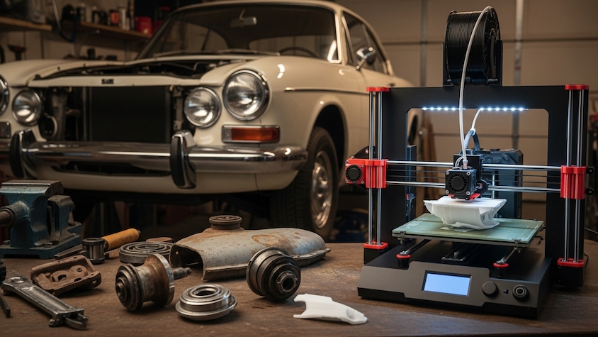 3Dプリンターで車の部品を自作する方法｜廃盤パーツ問題を解決するDIY修理術 | TABI LABO