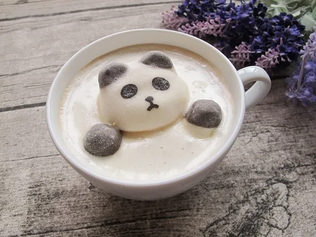 パンダのコーヒー