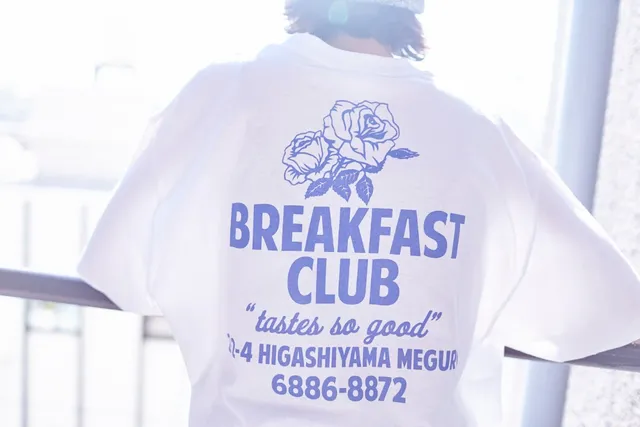 BREAKFAST CLUB TOKYO ショップTシャツ ホワイト Sサイズ-eastgate.mk