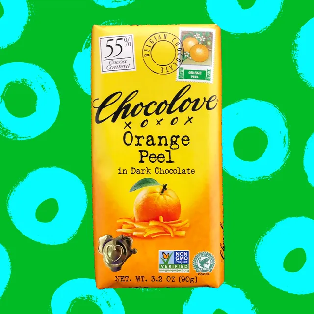 オレンジピールチョコレート