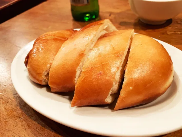 上海小吃の揚げパン