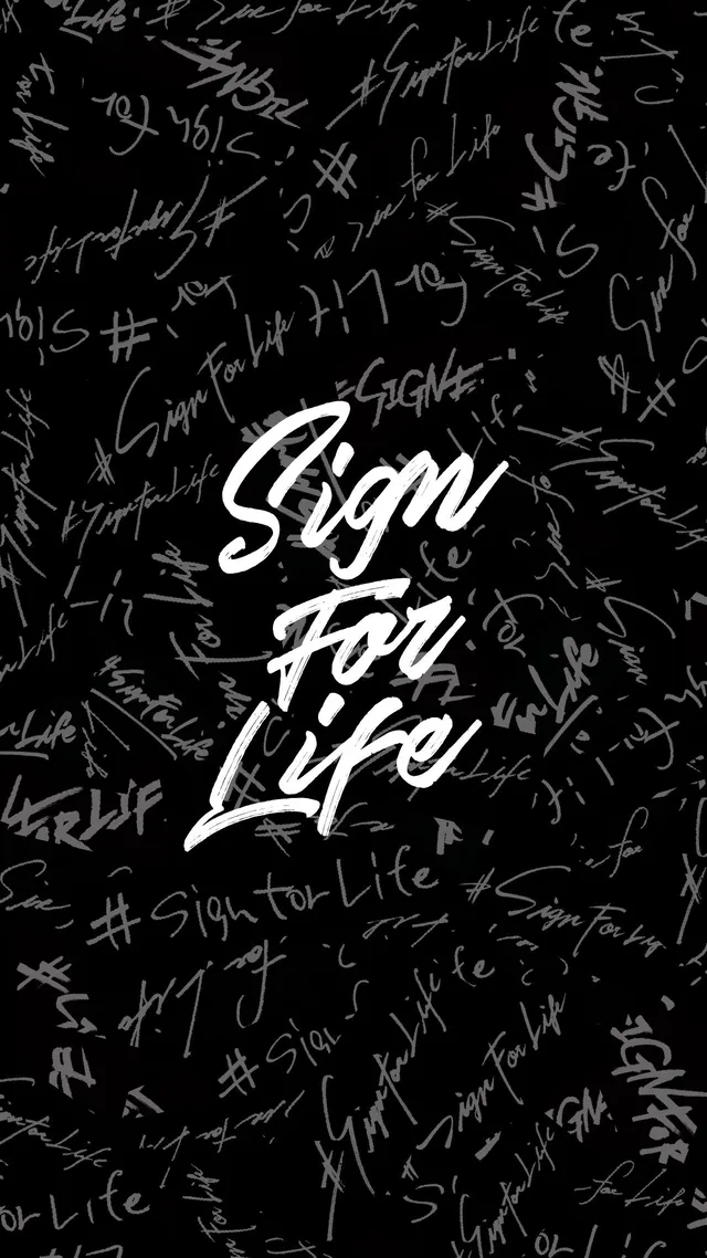 「Sign For Life」ロゴ