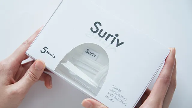 洗える抗菌ファブリックマスク「Suriv（スリーヴ）」