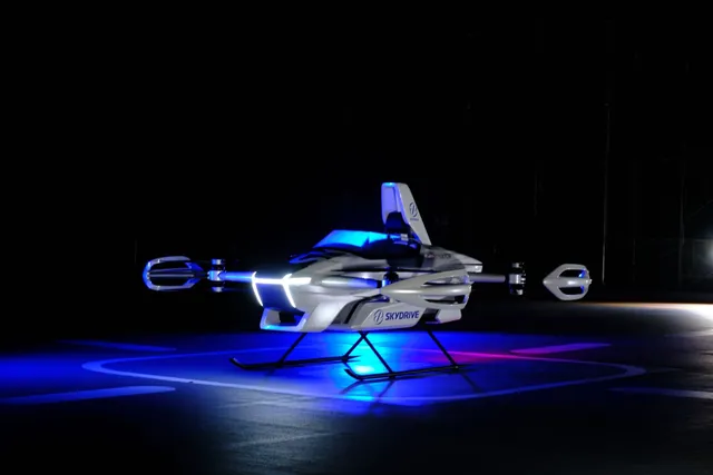 空飛ぶクルマ 展示会 フライングカーテクノロジー SkyDrive