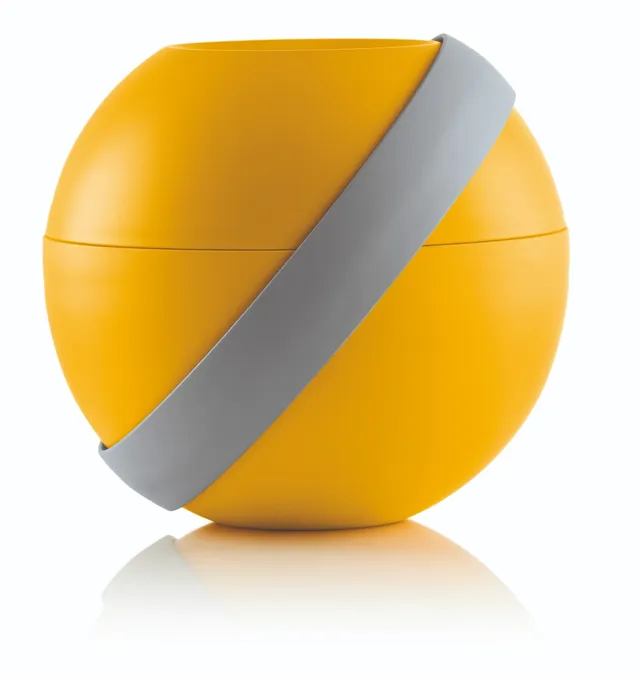 ユニーク&スタイリッシュで人目を惹くデザインの、イタリアのメーカー・グッチーニの球体型お弁当箱