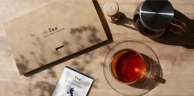 お茶の定期便サービス「Tea(ティー)」のビジュアルイメージ
