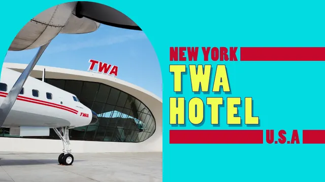 TWAホテル　ビーチタオル　ニューヨークJFK限定 TWA航空 JFKにある素晴らしい1960年代のTWAホテルに泊まりました