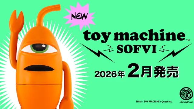 2026年2月発売】TOY MACHINE（トイマシーン）「トランジスターセクト